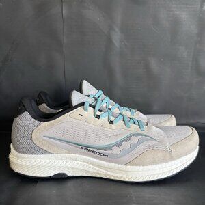 Saucony Freedom 4 Gray Shoes - Size 10
